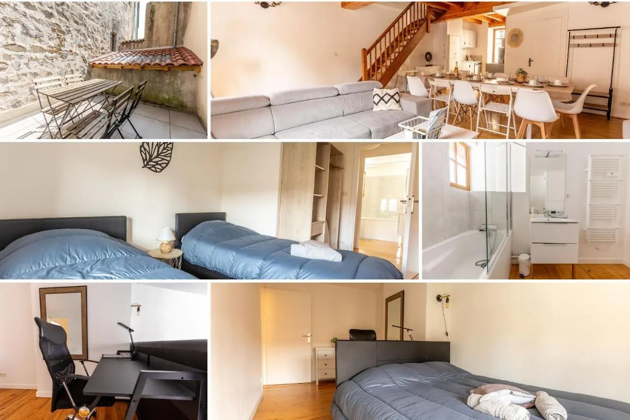 Le Grand Pirou # Lumineux # Halte Auvergne Thiers Apartment