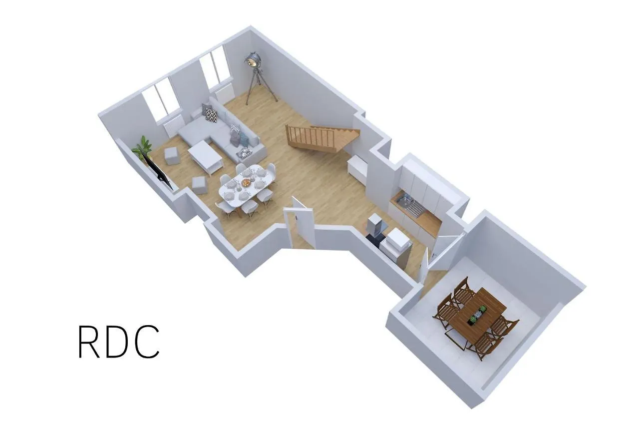 Apartment Le Grand Pirou # Lumineux # Halte Auvergne Thiers France